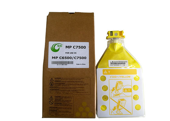 Porcellana Polvere compatibile delle cartucce del toner di colore per le pagine di giallo 24000 del mp C6500C fornitore